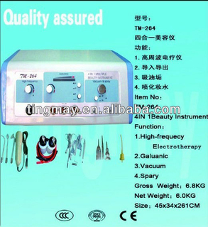 portable high frequency multifunction skin care beauty equipment tm-264