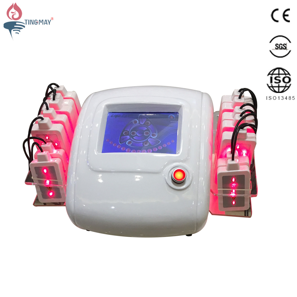 Laser liposuction treatment machine for home use
