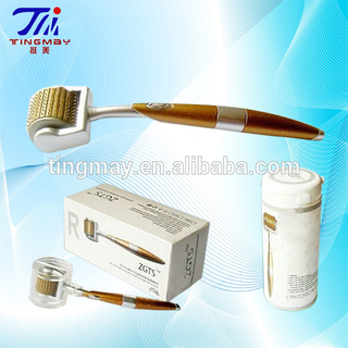 Fine titanium micro needle derma roller for skin care with low price TM-087