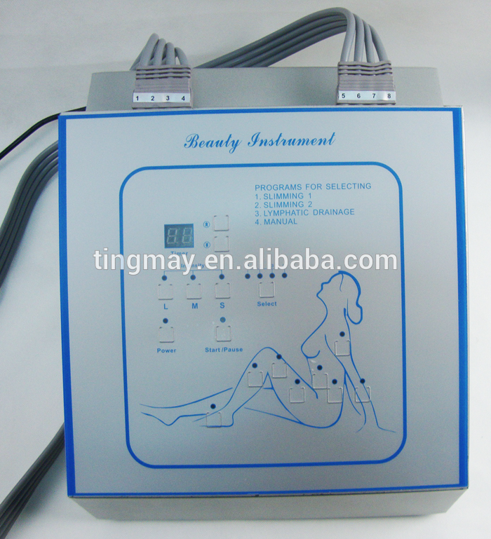 Boots pressotherapy lymph drainage machine /air pressure body slimming suit