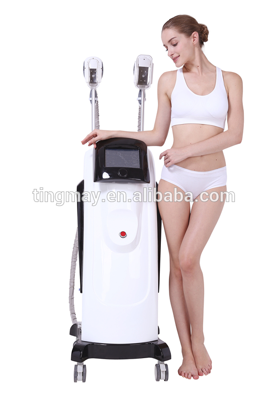 Fat freezing machine two cryo handles work at the same time cryolipolysis machine