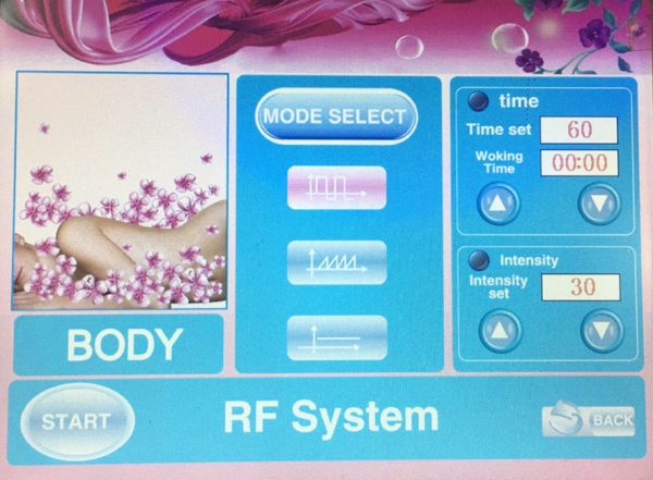 portable facial monopolar rf machine