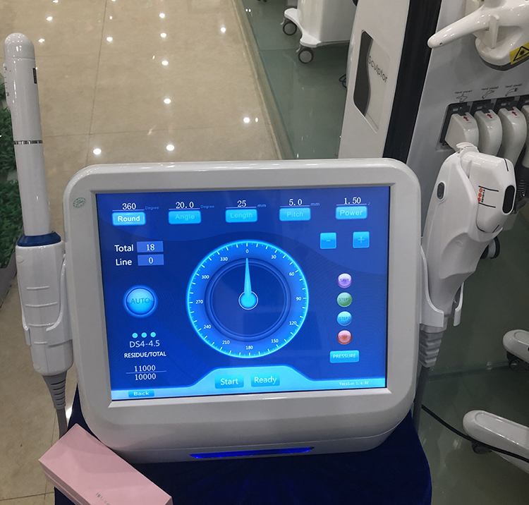 2019 high intensity focused ultrasound machine for face lift wrinkle removal vaginal tightening