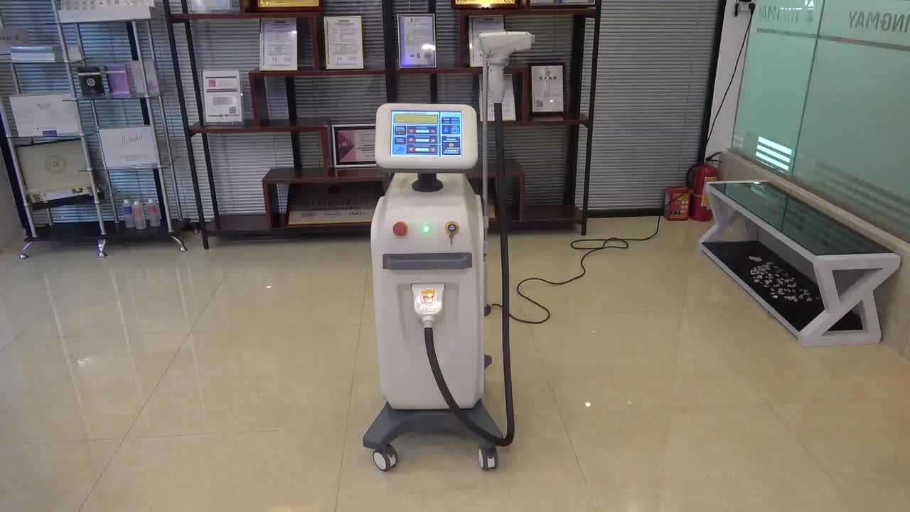 808nm diode laser beauty machine for permanent hair removal 2019