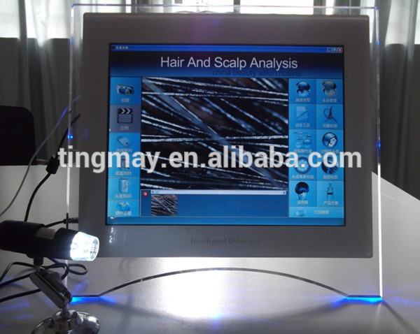 Portable screen touch Hair Analysis Machine