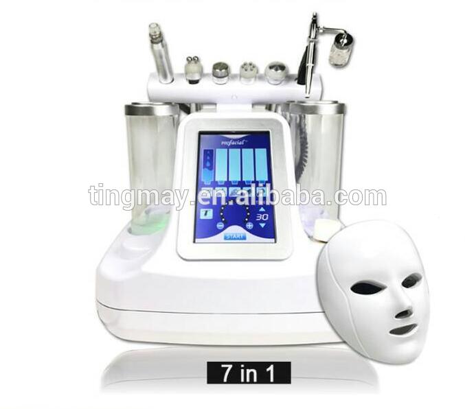 7 in 1 hydro dermabrasion spa oxygen therapy facial beauty machine
