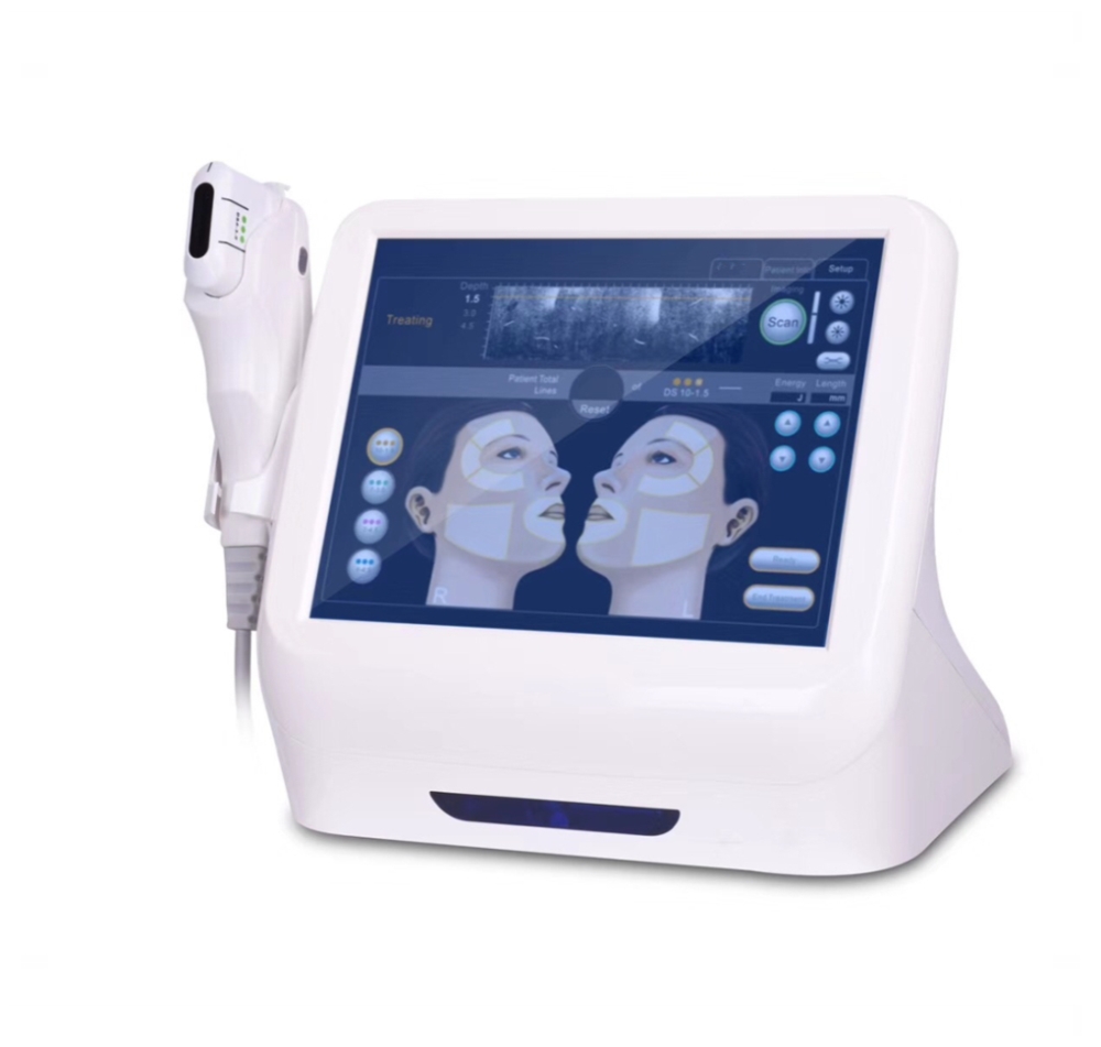 Wrinkle removal High intensity focused ultrasound HIFU face lift machine