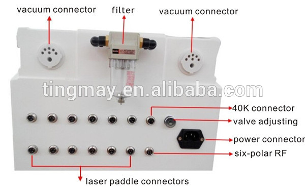 Cavitation rf vacuum machine reducing fatness device TM-913
