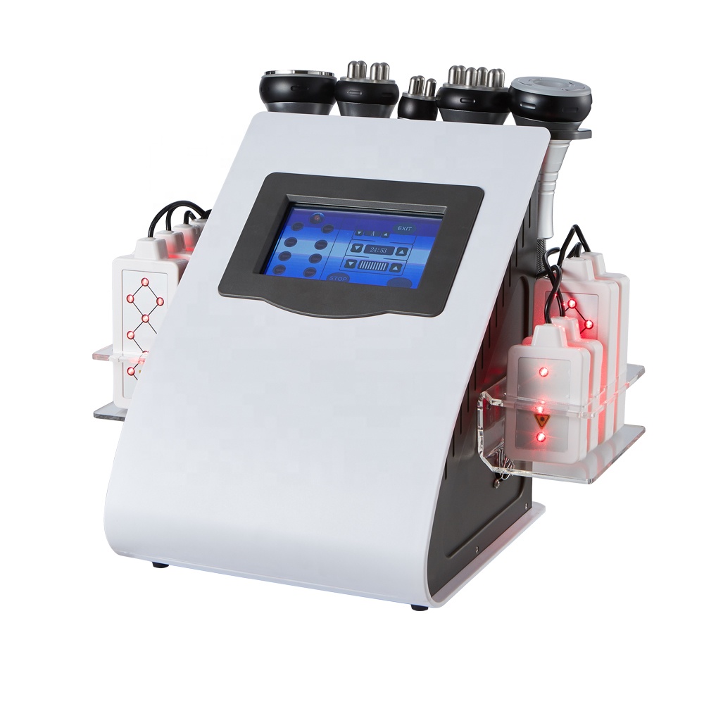 Vacuum cavitation system rf slimming machine with lipolaser for weight loss