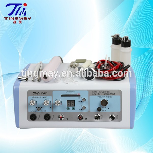 Vacuum blackhead remover high frequency ultrasonic face lift machine