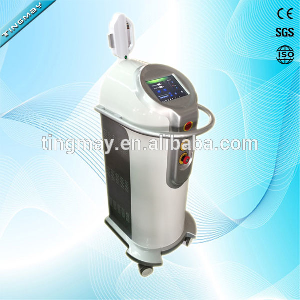 vertical Newest Ipl + e-light+ SHR laser Hair removal device/CE/ hair removal machine