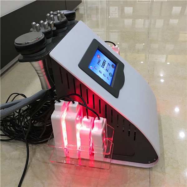 OEM ODM 6 in 1 Vacuum rf Cavitation slimming machine lipo laser machine