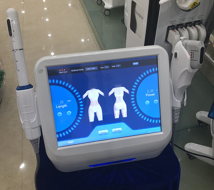 2019 high intensity focused ultrasound machine for face lift wrinkle removal vaginal tightening
