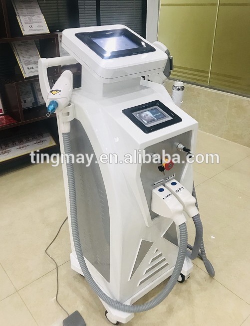 Elight IPL RF nd yag laser machine for hair removal skin rejuvenate and tattoo removal