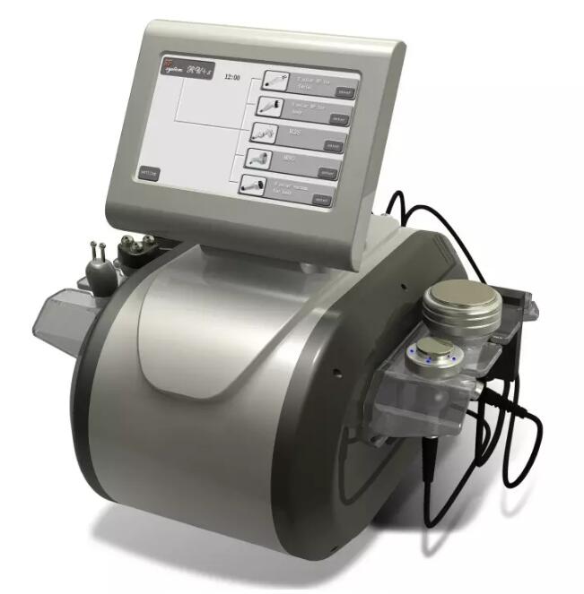 RU+5 5 handles cavitation rf vacuum massage lymph drainage slimming machine
