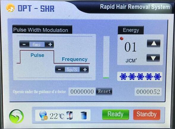 new model OPT IPL shr hair removal machine portable