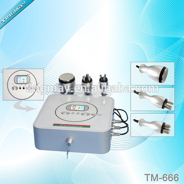Ultrasonic cavitation radio frequencia facial machine