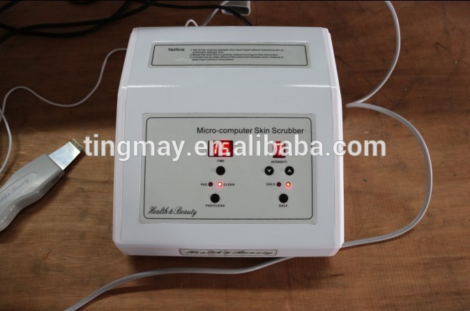 Portable ultrasonic skin scrubber machine TM-504