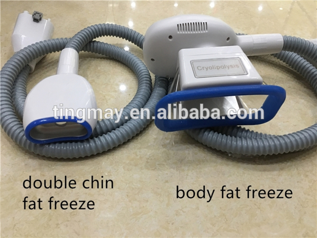 2019 best selling portable cryolipolysis fat freeze slimming machine with 360 degrees cryolipolysis handle for double chin