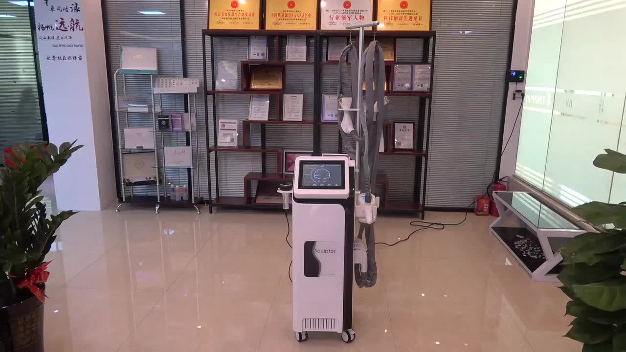 China manufacturer Vacuum roller rf roller skin massage Velashape lipo laser cavitation fat loss body shaping machine