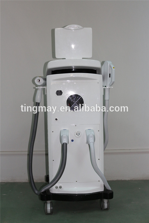 Vertical IPL SHR Machine for hair removal/elight ipl rf nd yag laser /ipl shr multifunction machine
