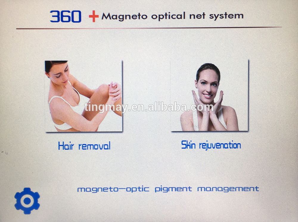360 magneto quick permanently hair removal skin rejuvenation device ipl shr portable hair removal machine