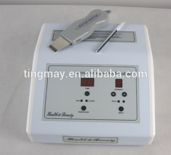 Facial cleaning ultrasonic scrubber peeling device
