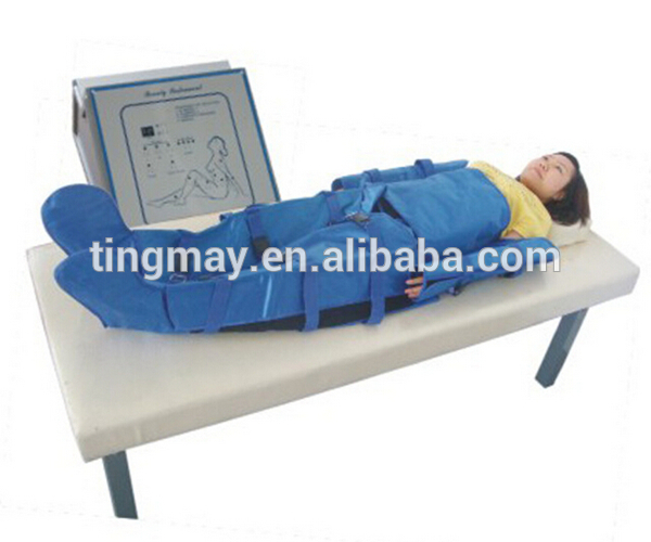 Air pressure suit body slimming machine/pressotherapy machine for lymphatic drainage/pressotherapy suit