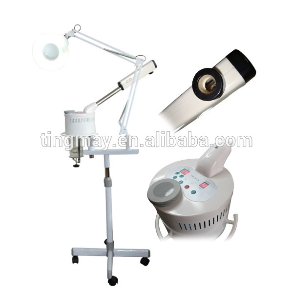 Ozone Facial Steamer With Magnifying Lamp