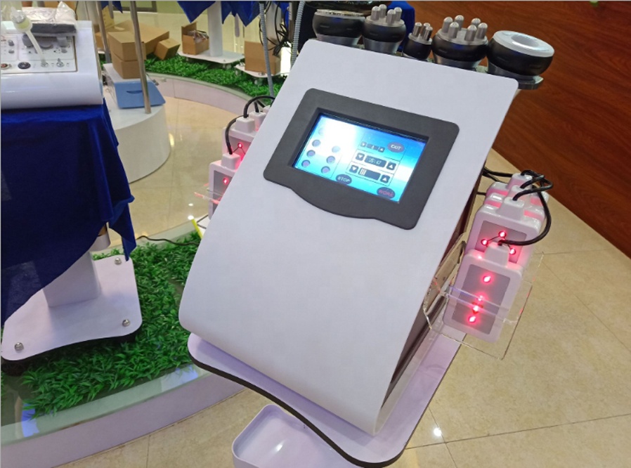 Hot sale 6 in 1 Lipolaser rf cavitation slimming machine
