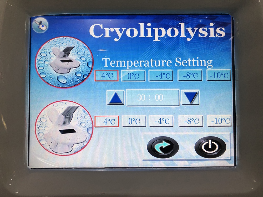 Professional 2cryo+1cavitation+1RF fat freezing machine/cryotherapy machine