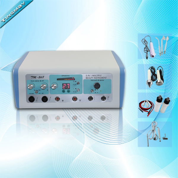 Electrotherapy/ultrasonic /galvanic facial machine