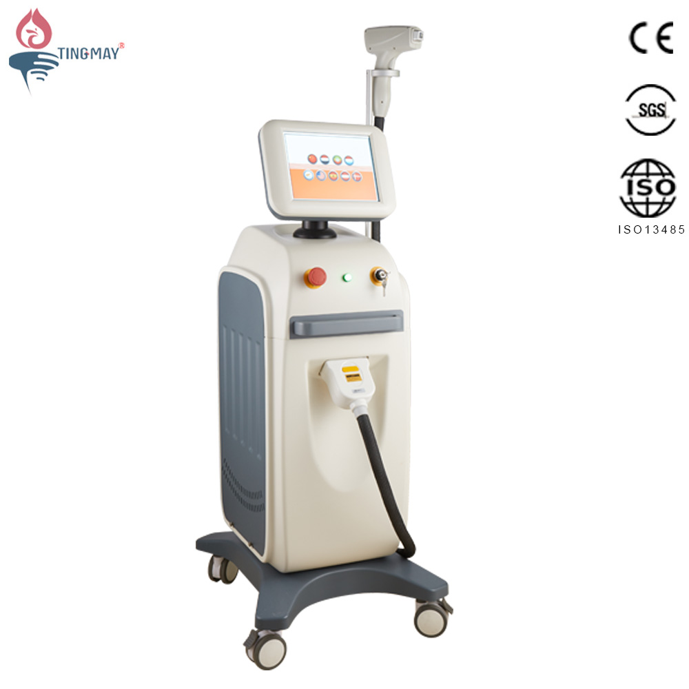 manufacturer pain free 808 nm diode laser / diode laser hair removal machine