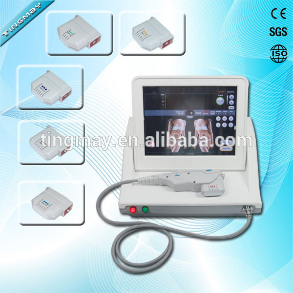 High intensity focused ultrasound Hi fu face lift body machine for face and body