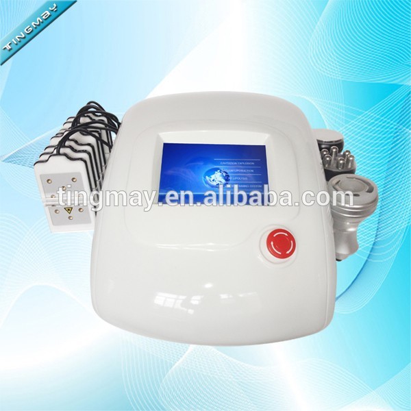 Lipo laser radio frequency ultrasonic cavitation machine