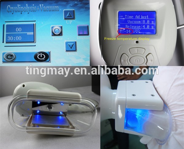 Fat freezing machine for weight loss cryolipolysis/cryolipolisis machine for sale with cavitation and rf