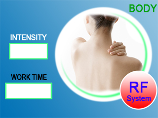 Portable ultrasonic cavitation radio frequency RF machine for weight loss and skin tightening