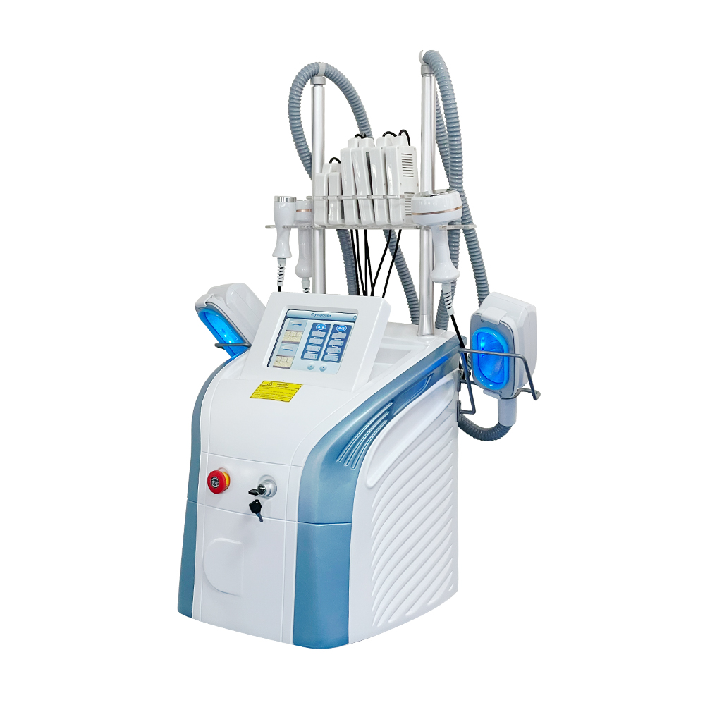 3 Cryo Handles Double Chin 360 degree Cryolipolysis Cavitation RF Lipo Laser Machine Fat Freeze TM-922B